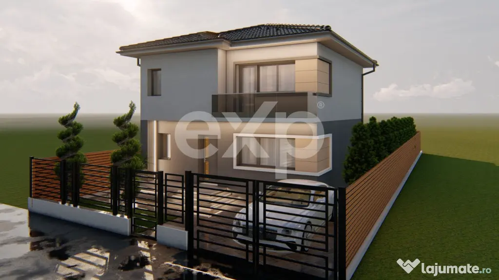 NOU | Case P+1 | 5 camere | 380 mp teren | Trivale – Str.