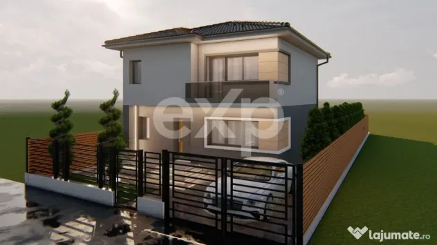 NOU | Case P+1 | 5 camere | 380 mp teren | Trivale – Str.