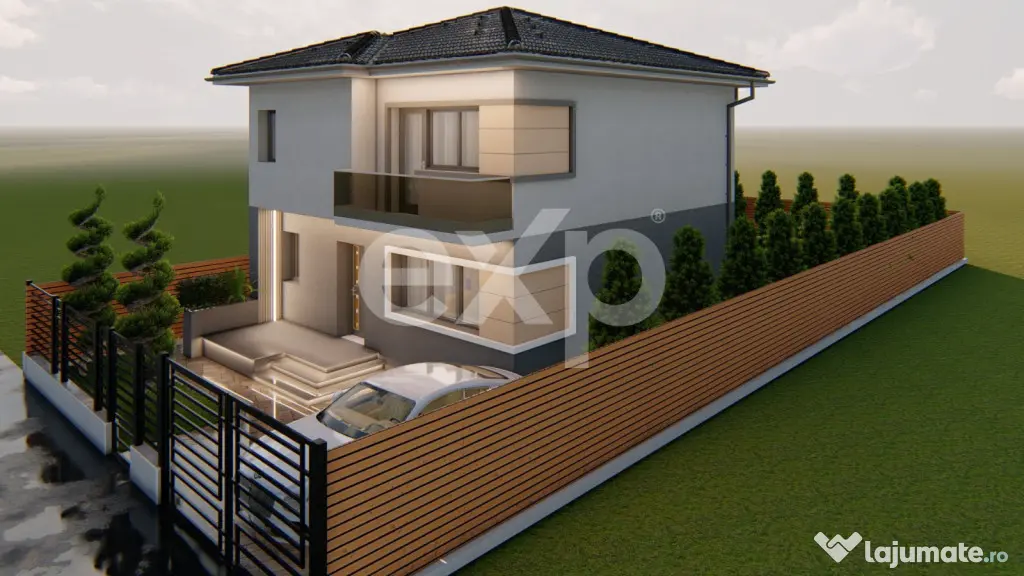 NOU | Case P+1 | 5 camere | 380 mp teren | Trivale – Str.