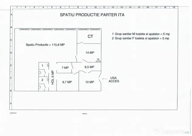 Spatiu Depozitare / Productie / Birouri - Metrou Costin Geor