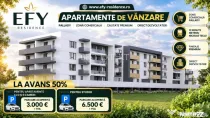 2 Camere Modern | Parcare Inclusa | avans 50% | Finisaje Pre