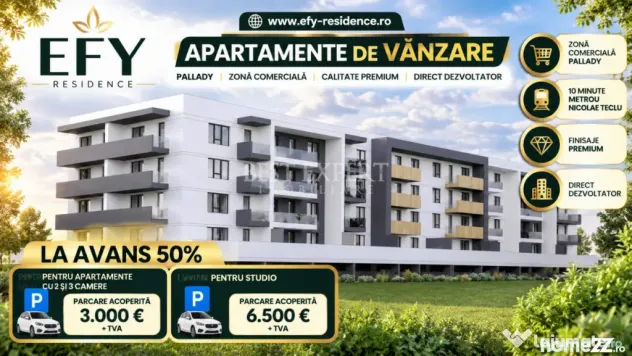 2 Camere Modern | Parcare Inclusa | avans 50% | Finisaje Pre - Bucuresti (Bucuresti-Ilfov)