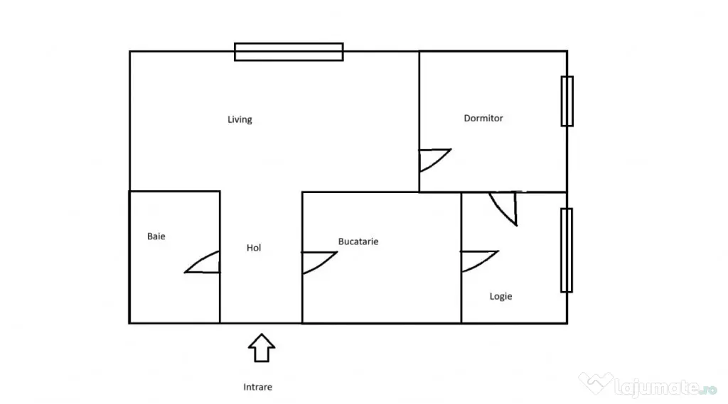 Apartament 2 camere , 62 MP, Zona Calea Dorobantilor