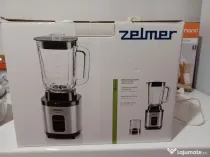Blender Zelmer nou, cu cană din sticlă groasă, de 1,5 litri, putere 750 W