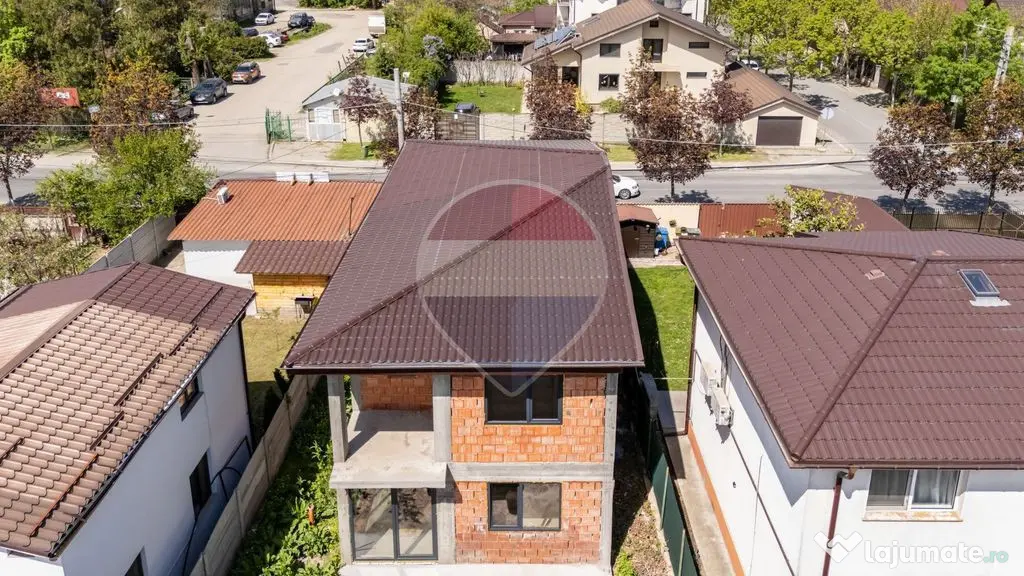 Casa | Vila la rosu in Chitila | Strada Rudeni - teren 26...