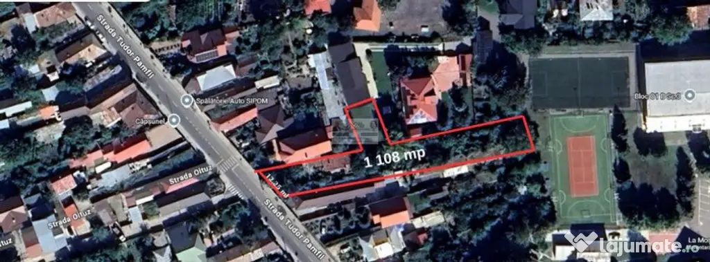 Teren si casa de caramida str Tudor Pamfile / Tecuci