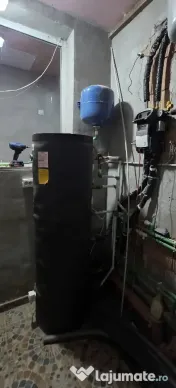 Boiler Fiama cu 2 serpentine, capacitate 300 litri, pentru centrale termice. 
