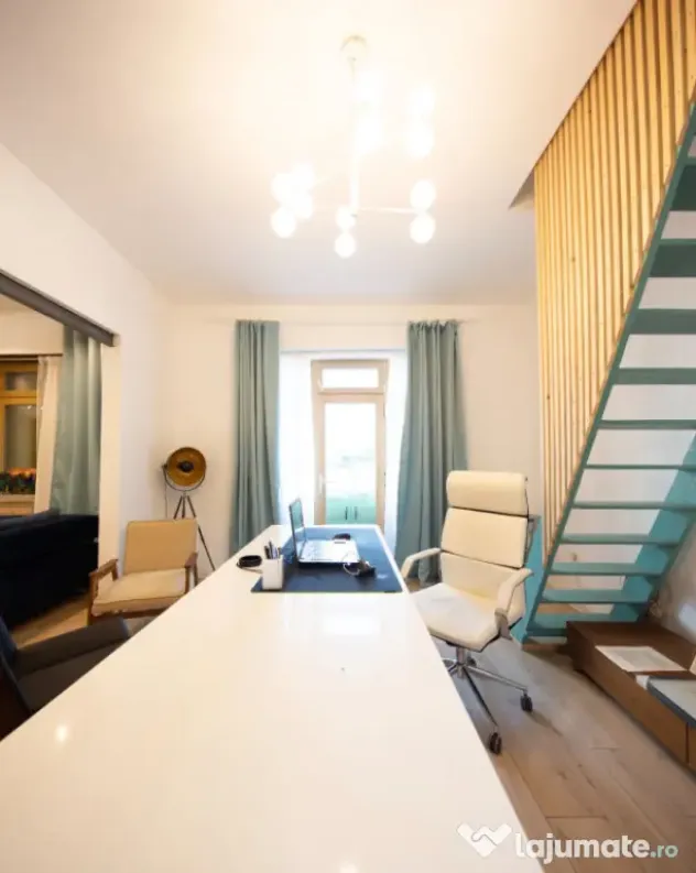 Apartament la curte comuna, 3 camere, 76MP, superfinisat, zo