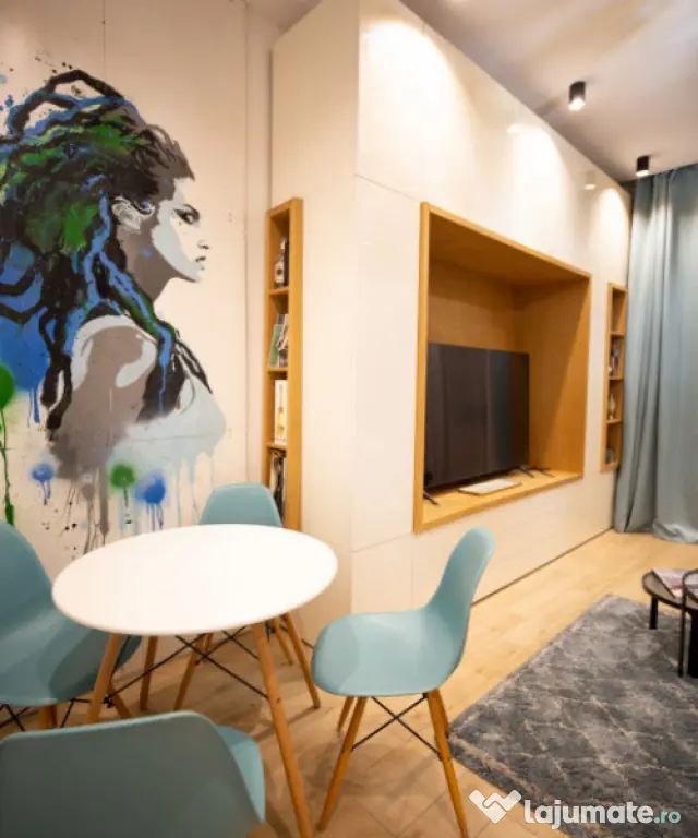Apartament la curte comuna, 3 camere, 76MP, superfinisat, zo