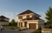 Proiect in execuție! Casă individuală,4 camere,3 băi,gar 
