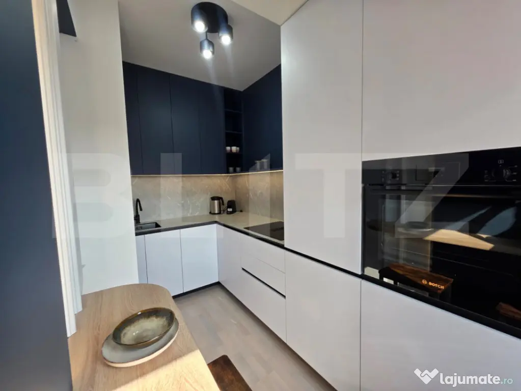 Apartament premium cu 2 camere, prima inchiriere ,Bucegi Res