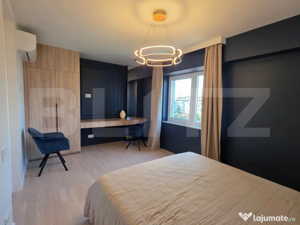 Apartament premium cu 2 camere, prima inchiriere ,Bucegi Res