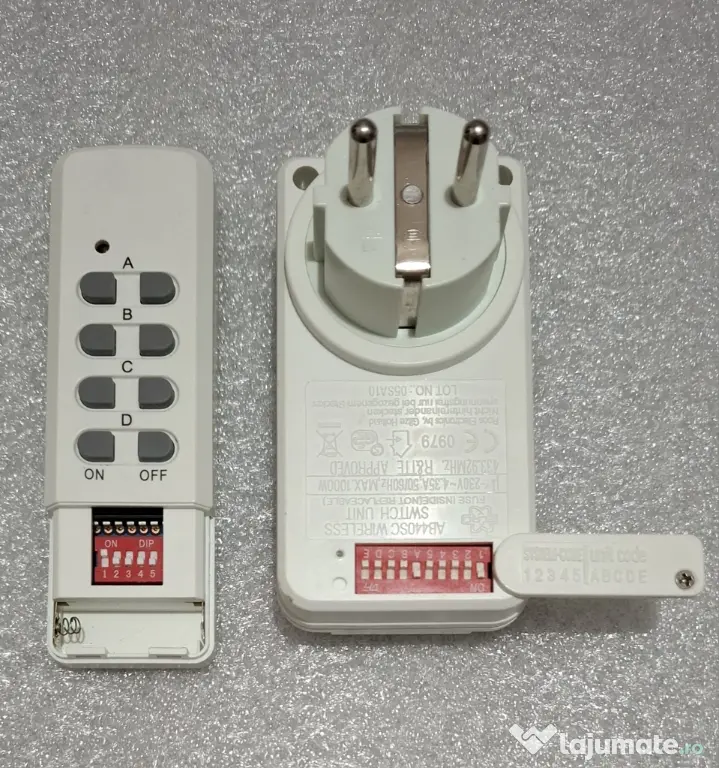 Set 3 prize cu telecomandă ELRO AB440SC