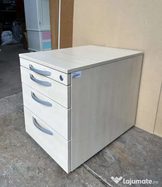 Stoc 100 buc Rollbox Profesional cu 4 sertare metalice SteelCase si rotile