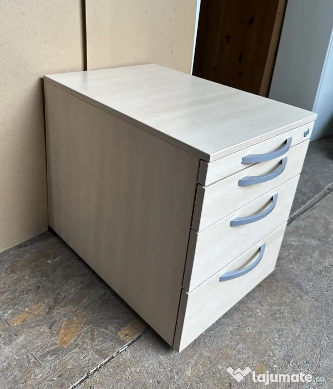 Stoc 100 buc Rollbox Profesional cu 4 sertare metalice SteelCase si rotile