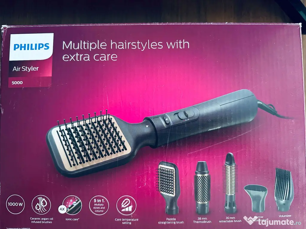 Perie de Par Philips Air Styler 5000 in Cutie ca Noua