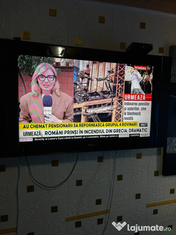 TV plasmă-diagonala 107cm-Pascani