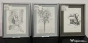 25 buc Tablou Vintage Diverse; Rame medii, mici si foarte mici; Tablou vechi