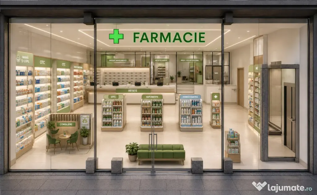 Spatiu comercial cu vitrina, Su 114mp, Piata Marasti