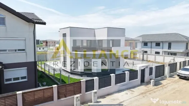 Casa moderna P+1 pe teren de 430 mp – 4 dormitoare, 3 b...