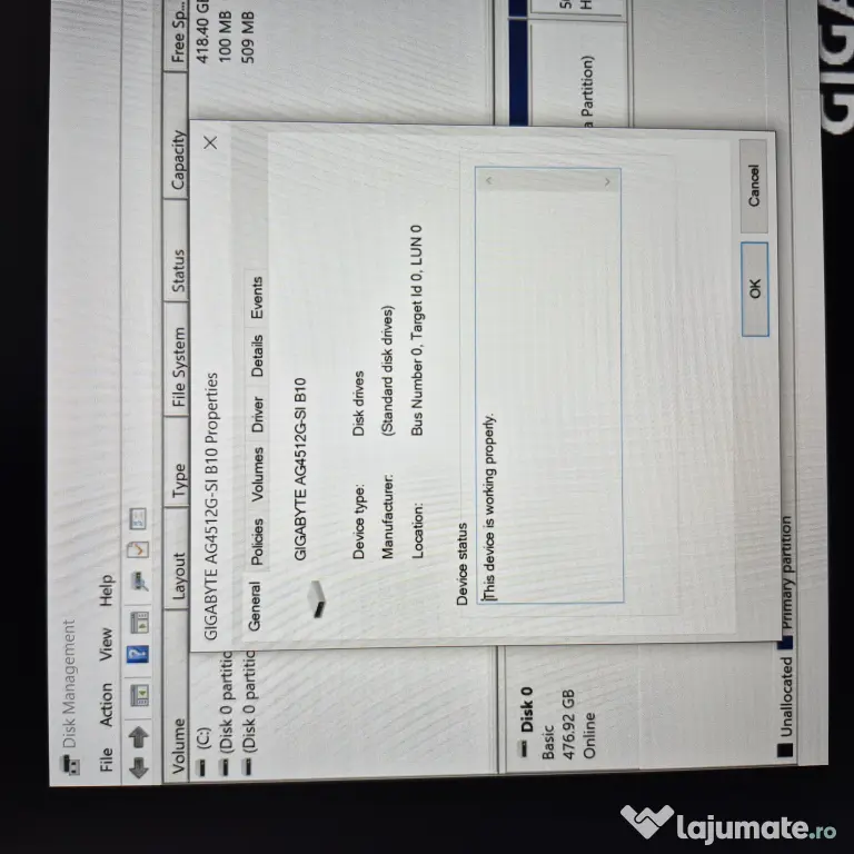 Laptop Gaming Gigabyte G5 i5-12500H 8GB, 512GB SSD GeForce RTX 4050 6GB