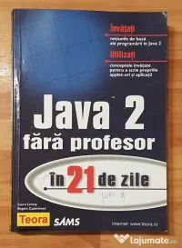 Java 2 fara profesor in 21 de zile de Laura Lemay 