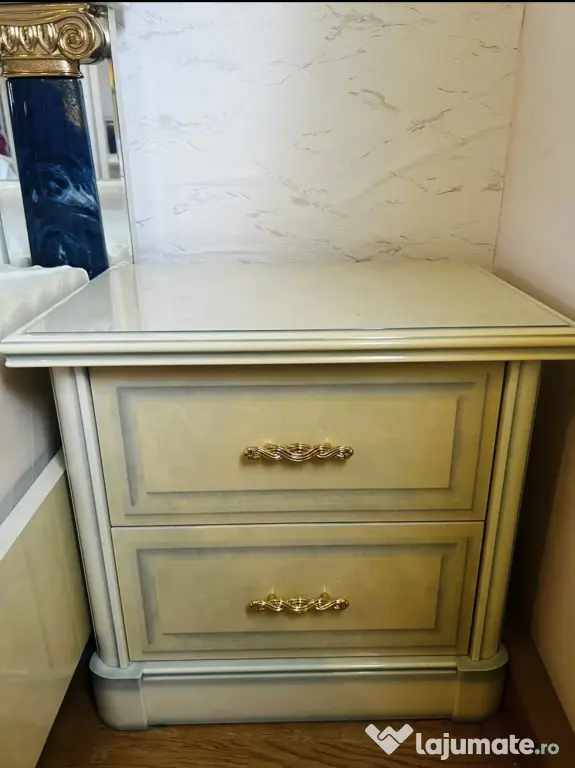 Pat dormitor 2x2 stil clasic/baroc
