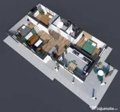 Casa individuala, plan parter, 108 mp 