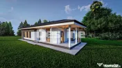 Casa individuala, plan parter, 108 mp 
