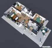 Casa individuala, plan parter, 108 mp 