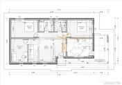 Casa individuala, plan parter, 108 mp 