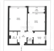 Olimpia - 2 Camere - Decomandat - Etaj intermediar cu LIFT - 