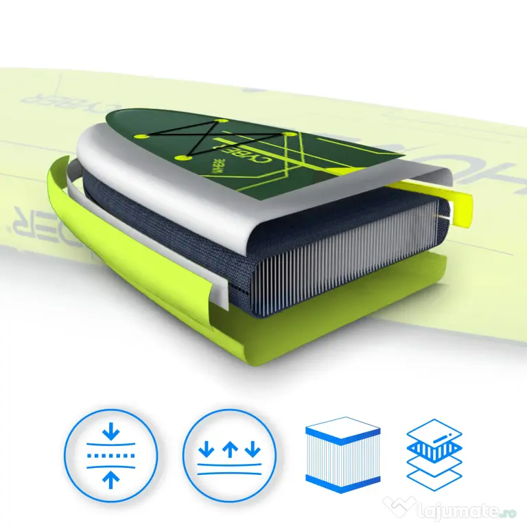 Placa SUP Gonflabila CYBER 320cm - Noua in Cutie!