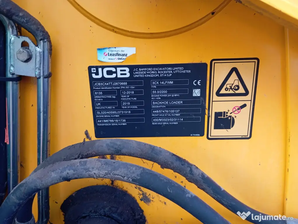 Buldoexcavator jcb 3cx
