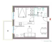2 Camere Hils Titanium Bloc Nou