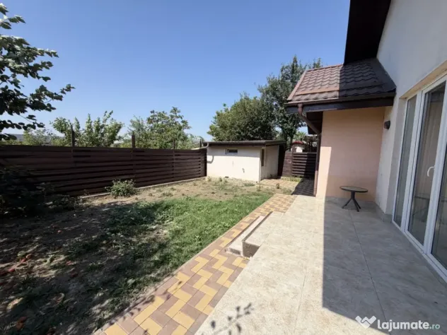 Domnești, casa pe parter, 400mp, 117mp utili, 3 camere, mob