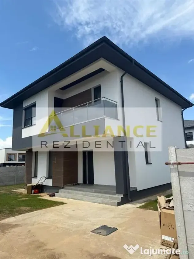 Casa individuala P+1E || 5 camere 3 bai + dressing || ter...