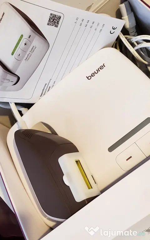 Epilator cu laser Beurer nou in cutie