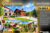 Comision 0% | Casă 3 camere 120 mp cu beci și foișor