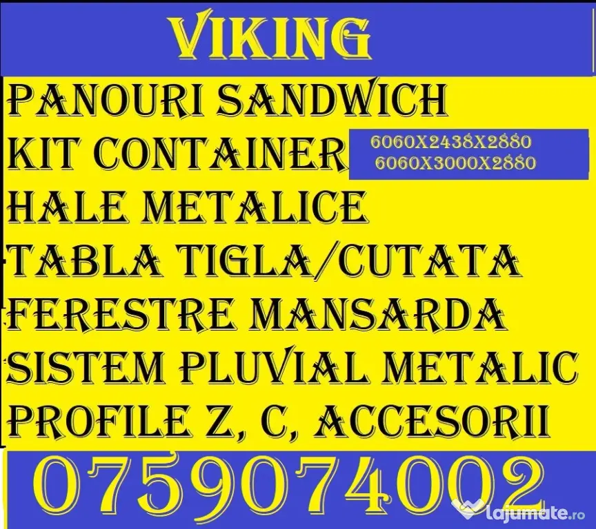 Containere, casute modulare 6000x3000 si 6000x2430 producator