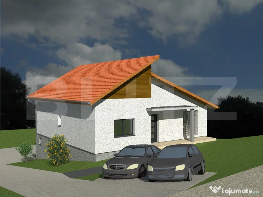Teren 1.028 mp Bărdești | Proiect Casă, Materiale & Autor
