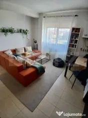 Apartament cu 2 camere 67 mp. decomandat, cu două balcoane 