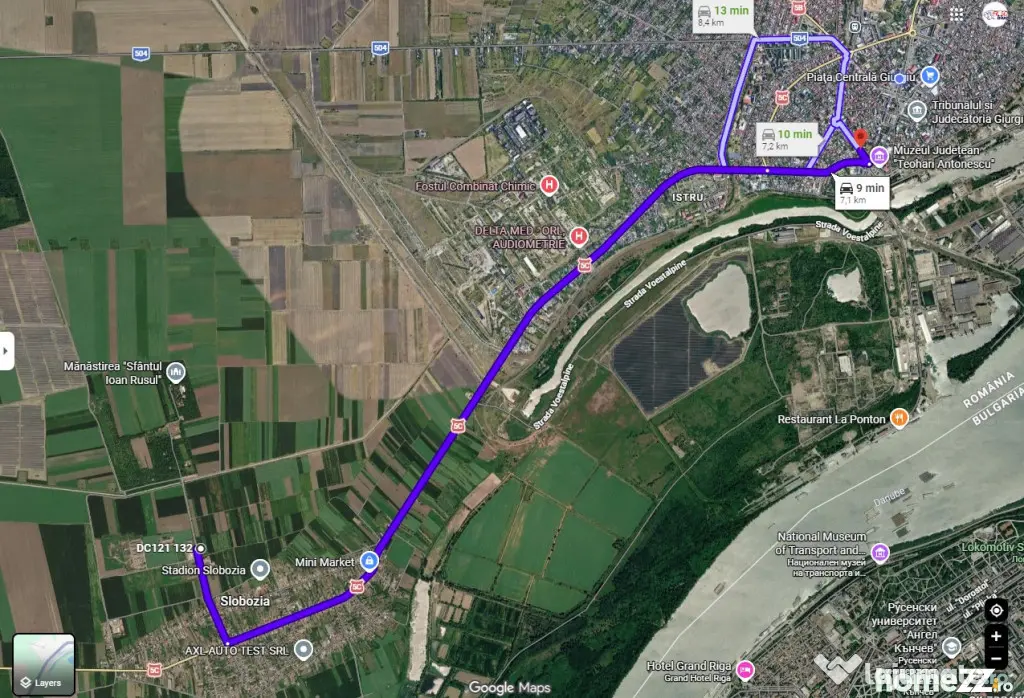 Teren de vânzare – 5.000 mp în comuna Slobozia, județul - Slobozia (Giurgiu)