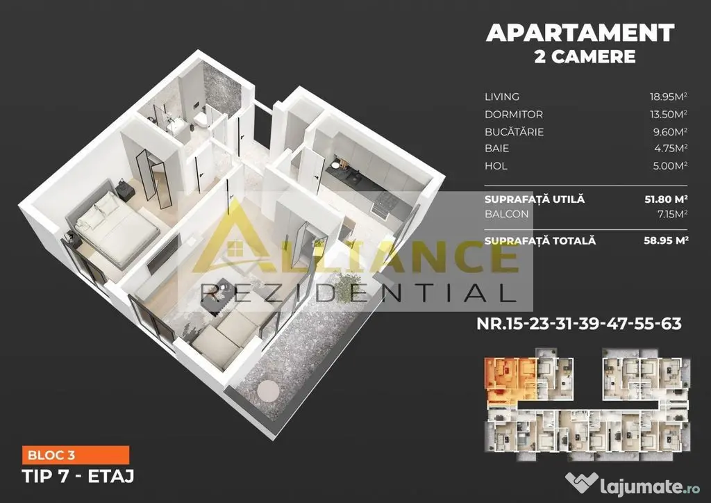 Apartament 2 camere Premium â Exact lângă Metrou B...