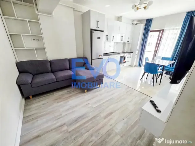 Apartament cu 2 camere, aer conditionat, complex Royal Town