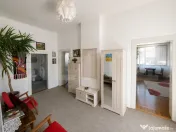 Casă cu 2 dormitoare și 3 ari de teren, zonă liniștită