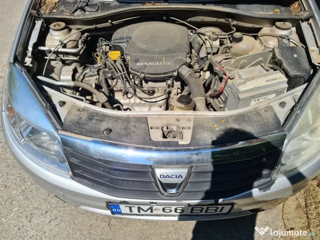 Dacia Sandero 1.6 MPI Laureate 2009, 87CP benzina - primul proprietar