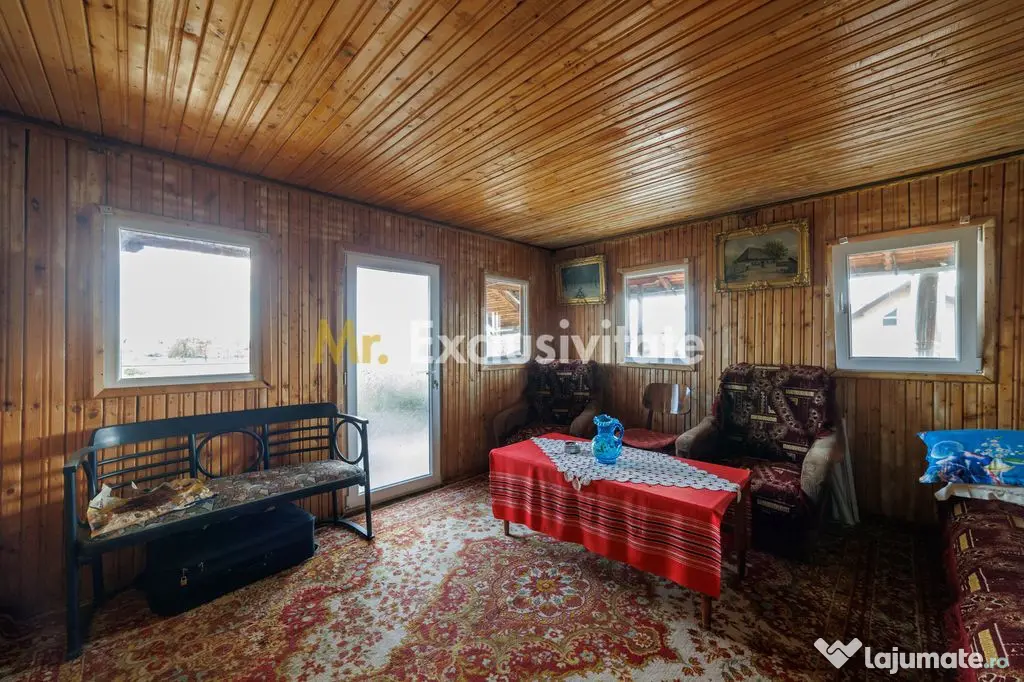 CASA P+M de vanzare in Stefanesti-Arges-3 camere, garaj, ...