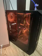 PC Gaming / Office Ryzen 7 5700G + GTX 1050 + 2 Monitoare 75Hz 