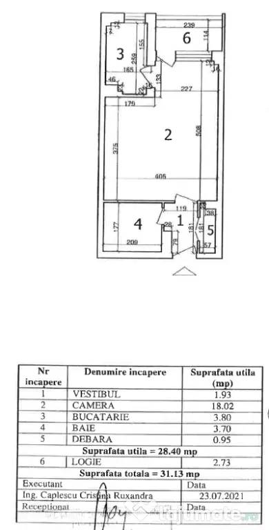 PROPRIETAR Vand Garsoniera Drumul Taberei 1980